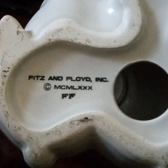 Fitz and Floyd candle holder - Picture 5 of 8